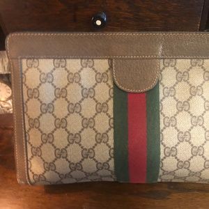 Vintage 1980s Gucci Clutch bag